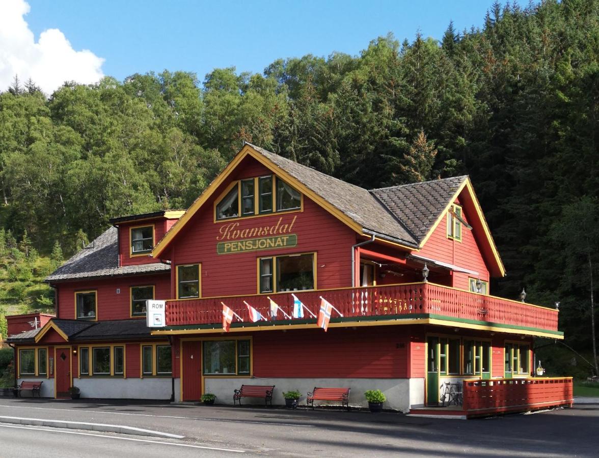 Kvamsdal Pensjonat 4 Eidfjord Exterior photo