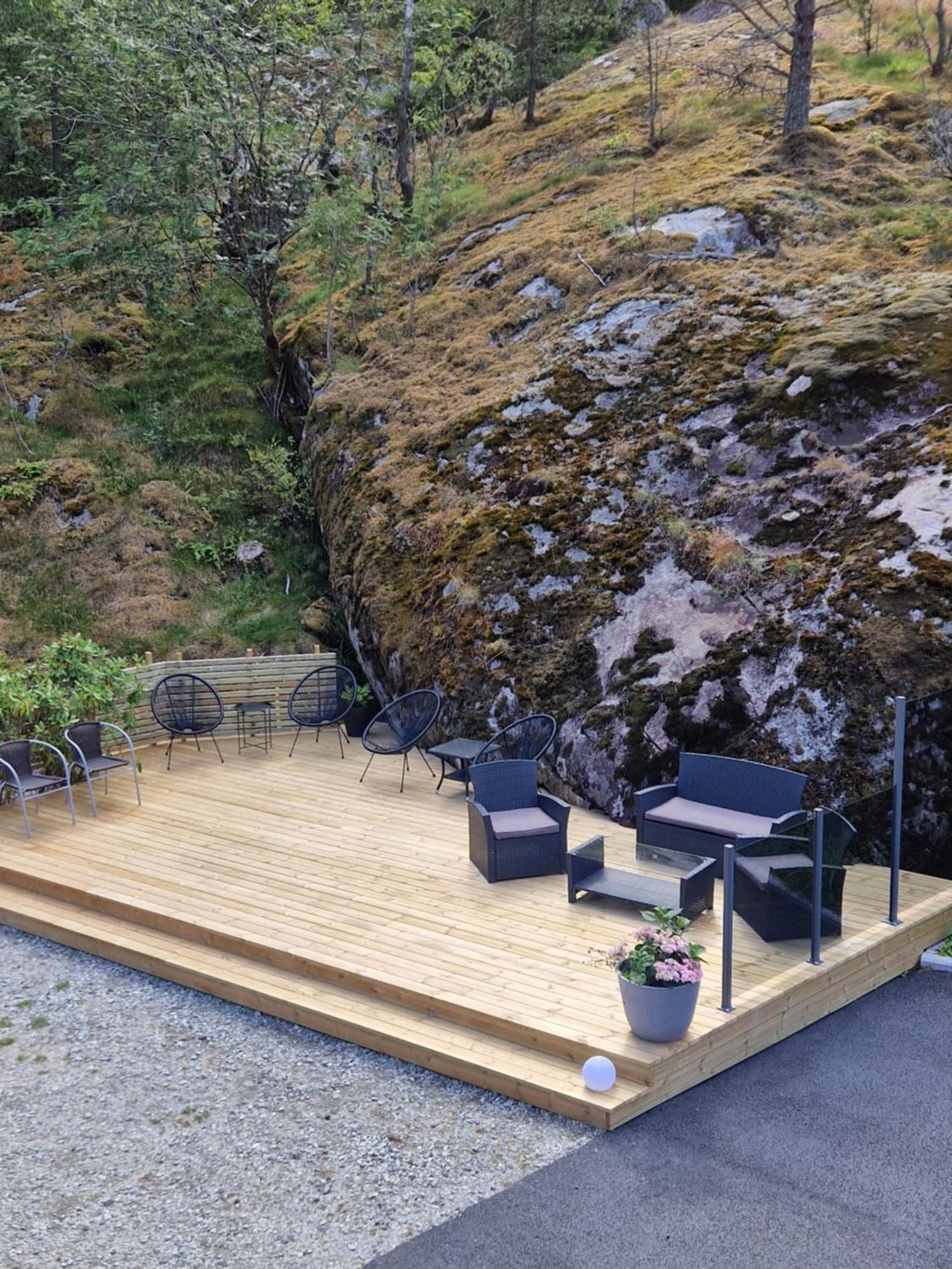 Kvamsdal Pensjonat 4 Eidfjord Exterior photo