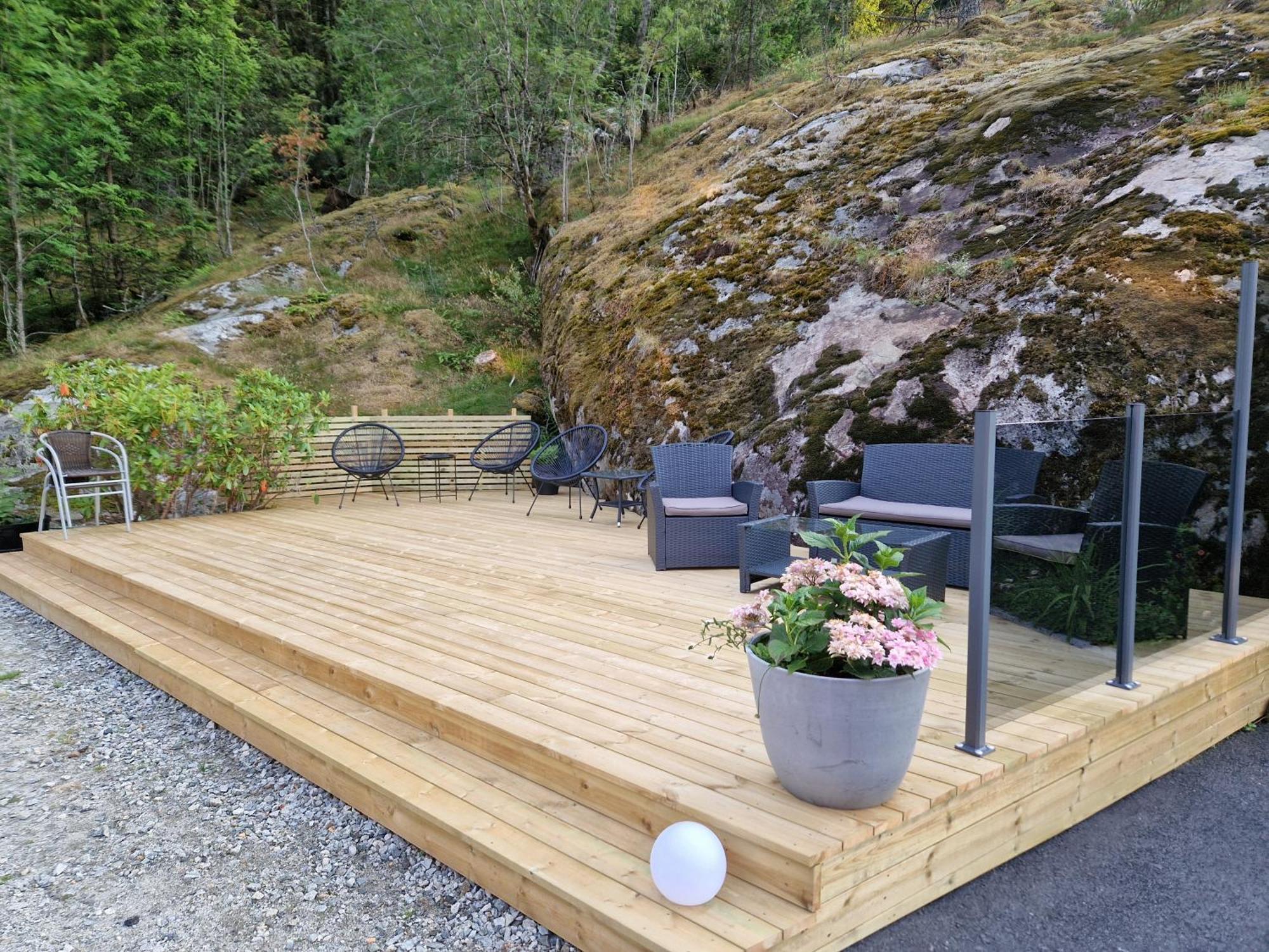 Kvamsdal Pensjonat 4 Eidfjord Exterior photo